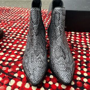 Pancaldi for Diane B Silver Booties 6